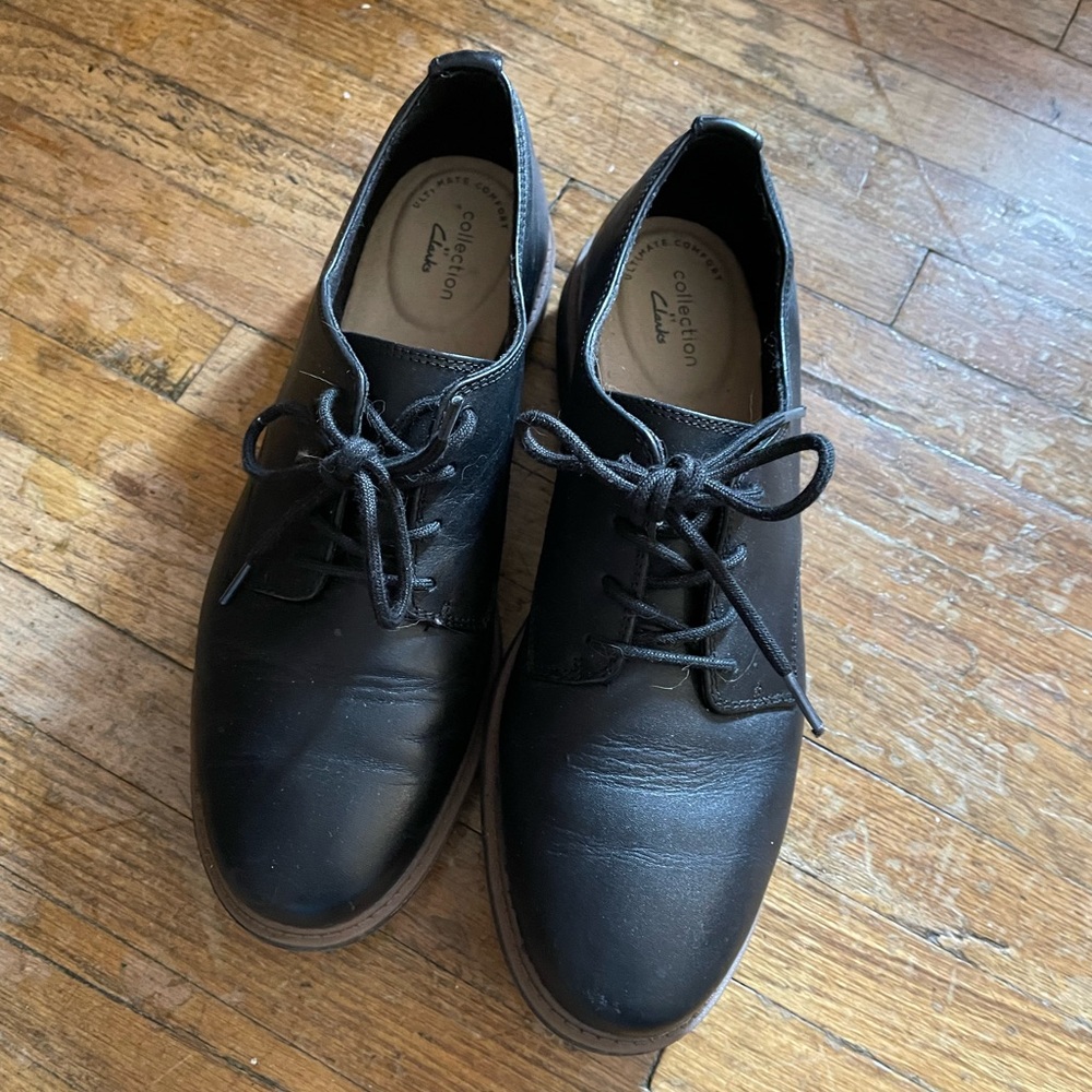 Clarks Raisie Bloom Oxford - Leather